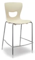 Silla Visitante Pluto Taburete Alto