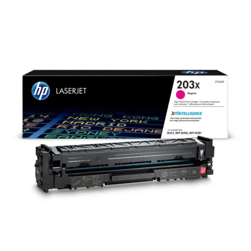 Cartucho de Tóner Original HP 203X de Alto Rendimiento Azul – LaserJet