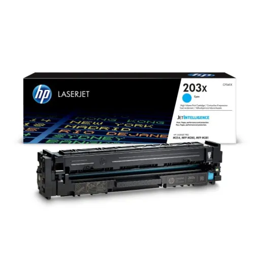 Cartucho de Tóner Original HP 203X de Alto Rendimiento Azul – LaserJet