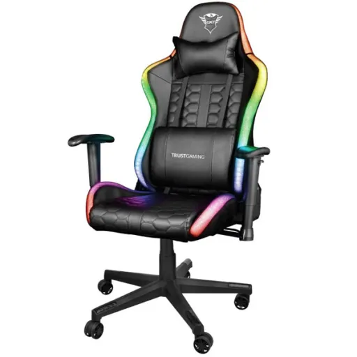 Silla Gaming Rizza Con Iluminación Led RGB GXT 716