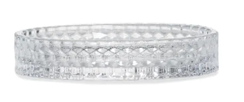 Jabonera de Cristal Transparente 13 x 9 x 2,5 cm – Andrea House