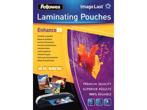 Fundas de Plastificación Fellowes A5 Transparente (25 Uds.)