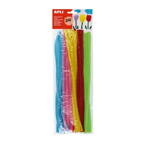 Limpiapipas de Colores Fluorescentes 50ud. – Apli