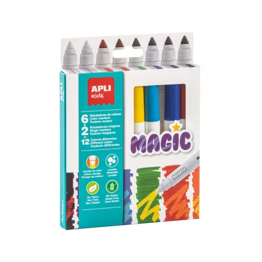 Rotuladores Mágicos 8 Unidades – APLI Kids