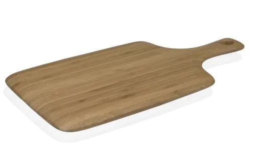 Tabla de Corte Rectangular Con Asa de Bambú 38x21x1 cm - Andrea House