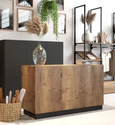Mostrador Rustic 1100x500x900 mm