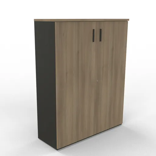 Armario Kclose 790x800x440 mm en Melamina Negro y Roble - Kclose