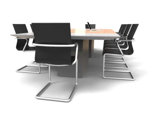 Mesa de Reunión Rectangular 2000x1000x750mm - Core
