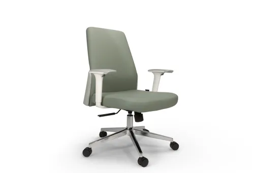 Silla Operativa Arar Riva Con Brazos 3D Ergonómica