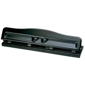 Perforadora Gran Capacidad 999A 4 Agujeros 8 mm Negra KW-TRIO