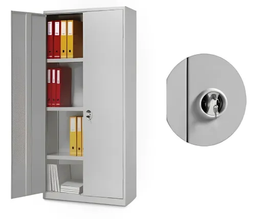 Armario de Oficina Contabilidad 1510x1000x420mm Gris - OFI