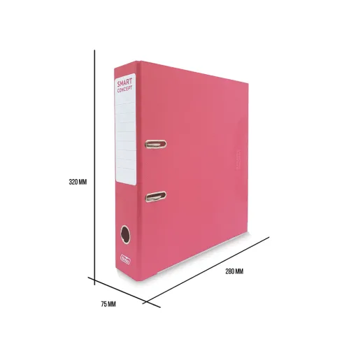 Archivador A4 Lomo Ancho Rosa – Smart Concept Firmo