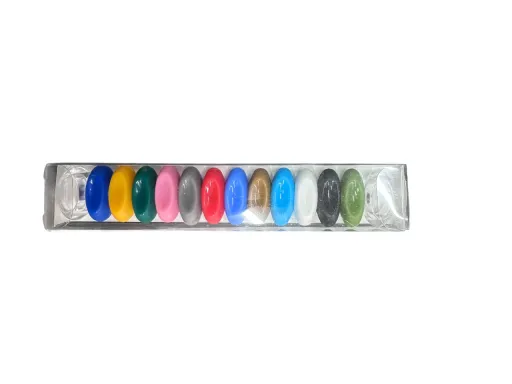 Identificador de Copas Multicolor Reutilizable Para Eventos y Fiestas