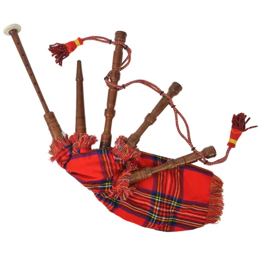 Gaita Escocesa de Las Highland Royal Steward Rojo