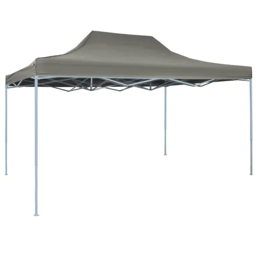 Carpa Pleglable Pop-Up Gris Antracita 3x4,5 m