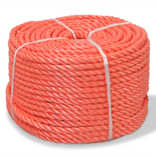Cuerda Torcida de Polipropileno 16 mm 250 m Naranja