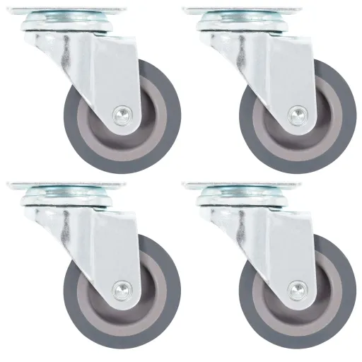 Ruedas Giratorias 4 Unidades 50 mm