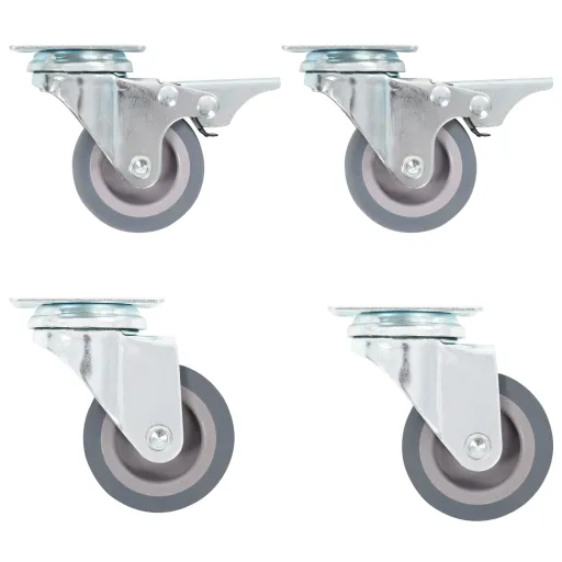 Ruedas Giratorias 4 Unidades 50 mm