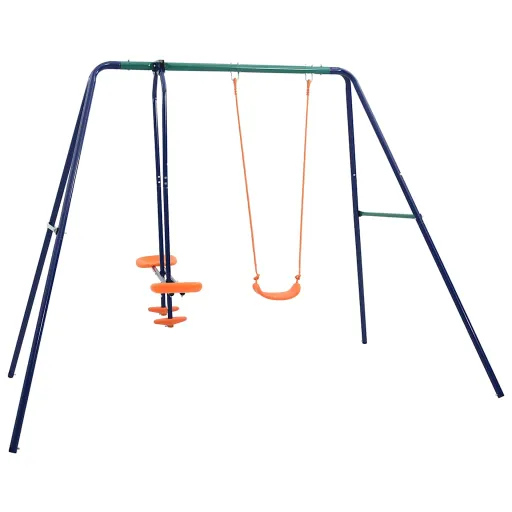Juego de Columpios Con 3 Asientos Acero