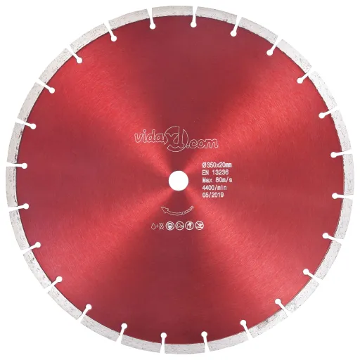 Disco de Corte de Diamante Acero 350 mm