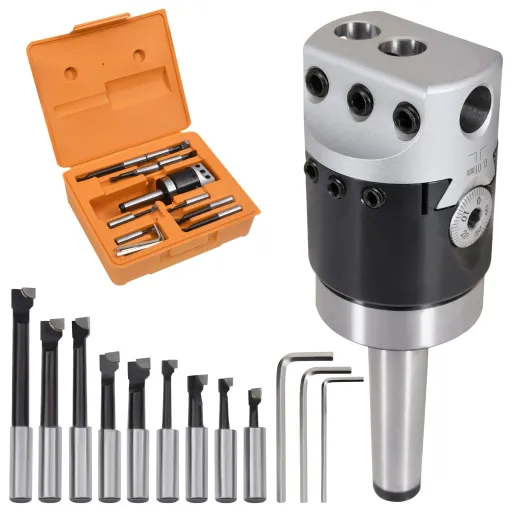 Set de Herramientas Perforación 15 Pzas Cabezal 50mm MT2-F1-12