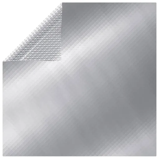 Cubierta de Piscina PE Plateado 260x160 cm