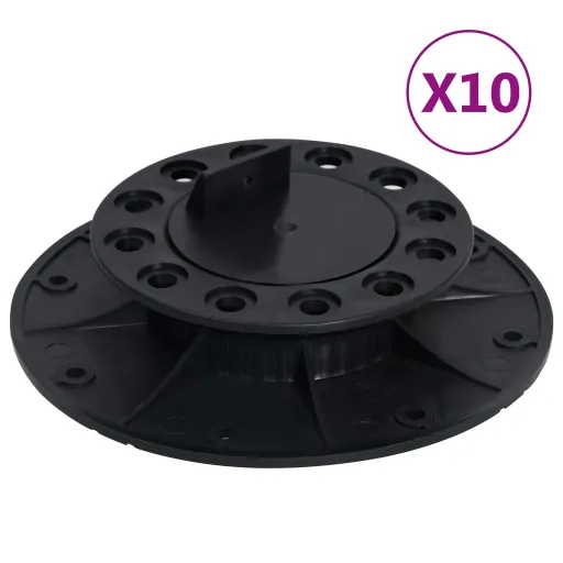Patas Ajustables Para Terraza 10 Unidades 25-40 mm