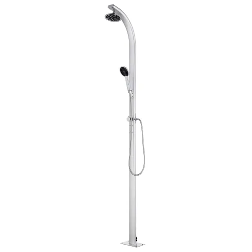 Ducha de Jardín de Aluminio 215 cm