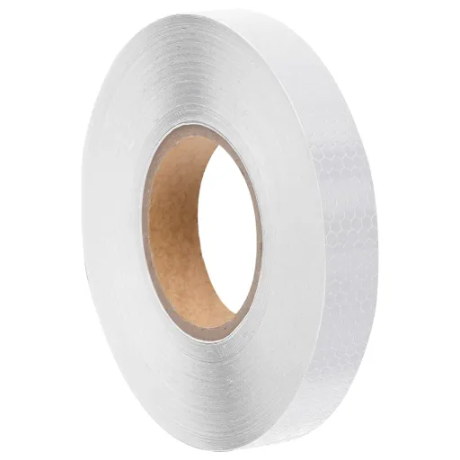 Cinta Adhesiva Reflectante PVC Blanco 2,5 cm x 50 m