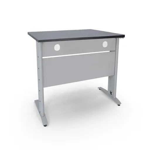 Escritorio Oficina 800x800 Soho Gris / Negro – Soho