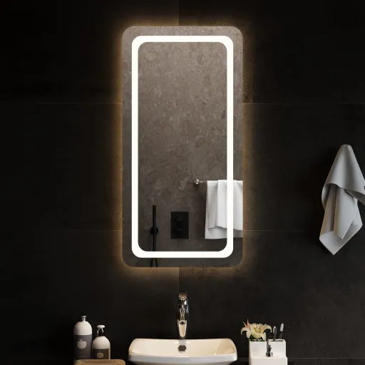 Espejo de Baño Con LED 50x100 cm