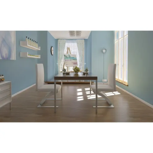Sillas de Comedor 2 Unidades Cuero Sintético Blanco