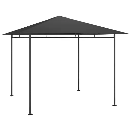 Cenador Gris Antracita 3x3x2,7 m 180 g/m²