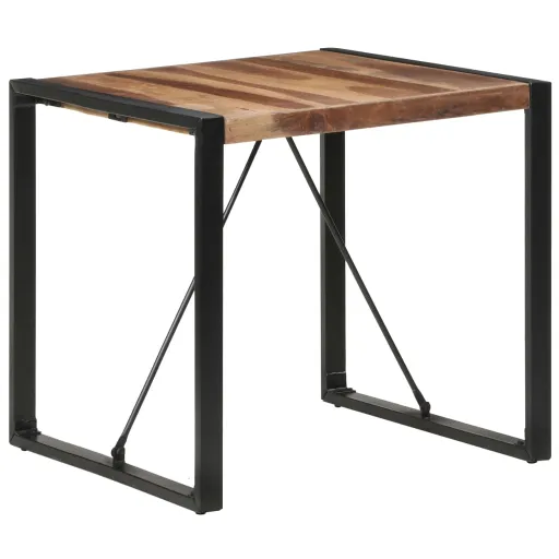 Mesa de Comedor Madera Maciza 80x80x75 cm