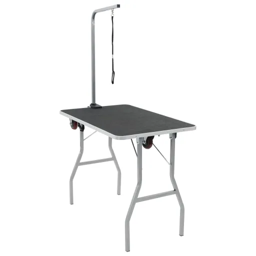 Mesa de Higiene Para Mascotas, Portátil y Con Ruedas