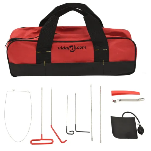 Kit de Herramientas Apertura de Puerta Coche Universal 11 Pzas
