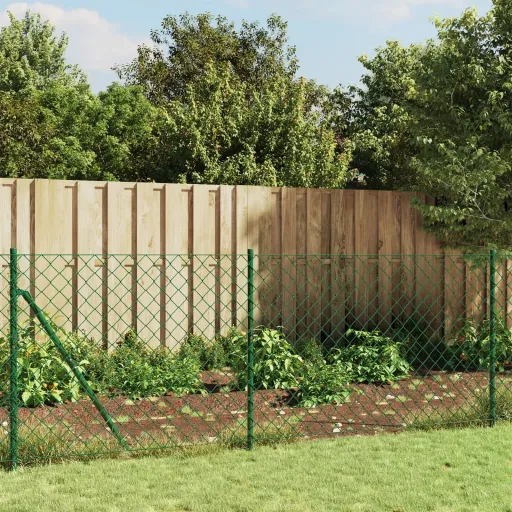 Cerca de Alambre Verde 1,1x10 m