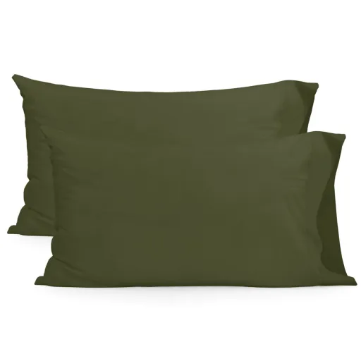 Funda de Almohada HappyFriday Basic 50 x 75 cm 15 x 1 x 38 cm 2 Piezas