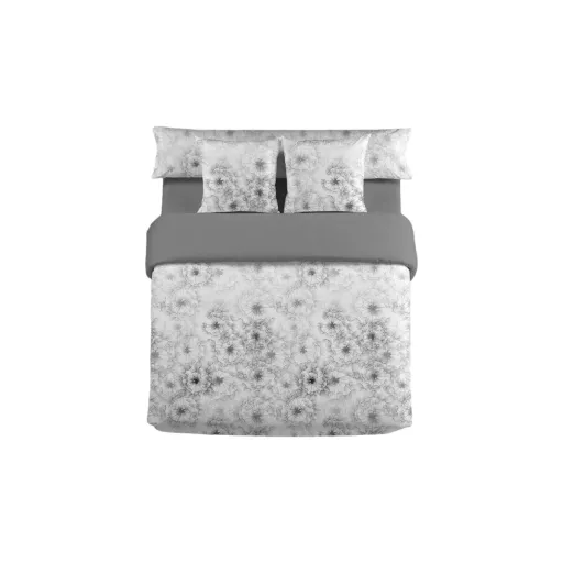 Juego de Funda Nórdica Pierre Cardin JEWEL Gris Cama de 135 3 Piezas