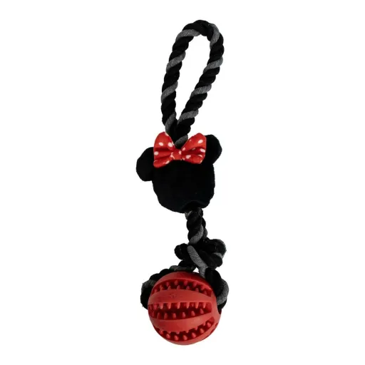 Juguete Para Perros Minnie Mouse Rojo Poliéster Algodón TPR 10 x 30 x 7 cm 7 x 30 x 10 cm