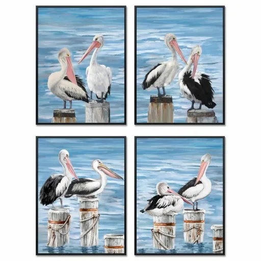 Lienzo DKD Home Decor Poliestireno Lienzo 53 x 3,5 x 73 cm