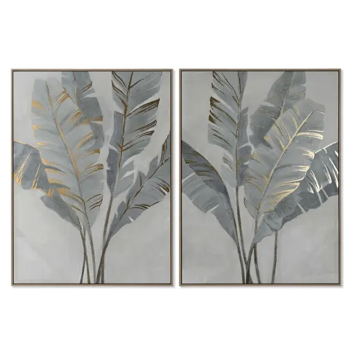 Lienzo Home ESPRIT Poliestireno Lienzo 90 x 4 x 120 cm