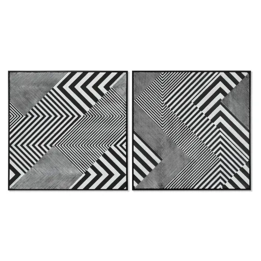 Lienzo Home ESPRIT Poliestireno Lienzo 100 x 4 x 100 cm
