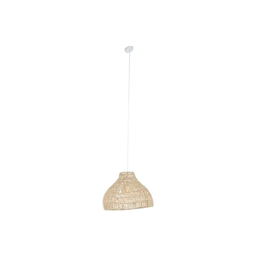 Lámpara de Techo Home ESPRIT Marrón Claro Metal Cuerda 53 x 42 x 32 cm