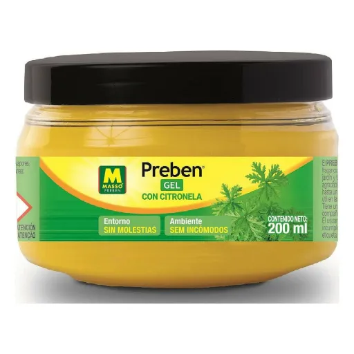 Repelente de Mosquitos Massó Citronela 200 ml Gel