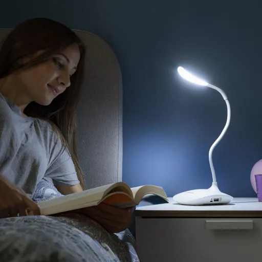 Lámpara LED de Mesa Recargable Táctil Lum2Go InnovaGoods