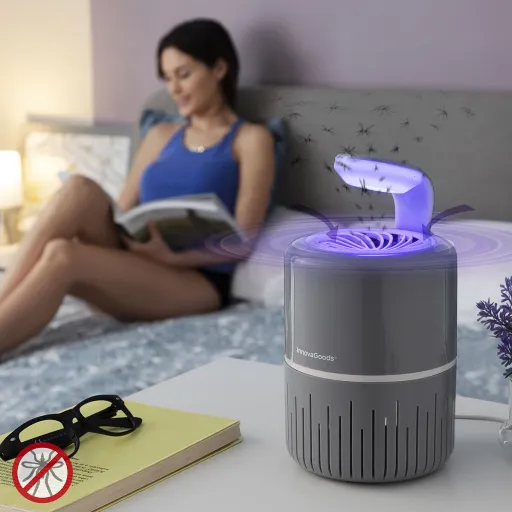 Lámpara Antimosquitos Por Succión KL Drain InnovaGoods