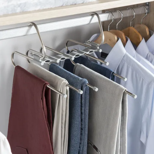 Percha Múltiple Para Pantalones 5 en 1 Havser InnovaGoods