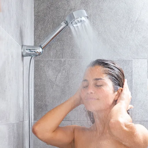 Alcachofa de Ducha Doble Con Dispensador 3 en 1 Xawara InnovaGoods
