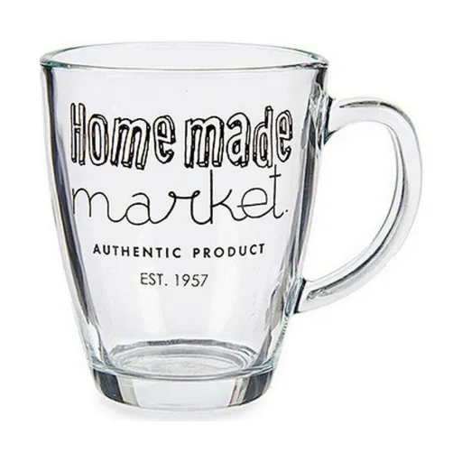 Taza Mug Vivalto Transparente 320 ml (6 Unidades)